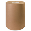 Void Fill 24 x 1200' 30# Brown Kraft Paper Roll for Shipping Wrapping  Packing