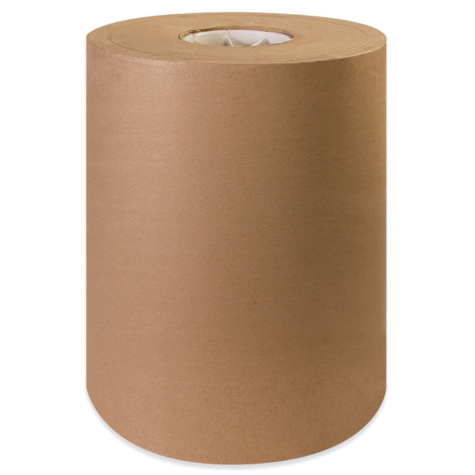 48 x 1200 ft. - 30 lb. Kraft Paper Roll - BGR